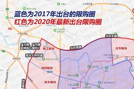 江北跟海曙怎么划分呢
