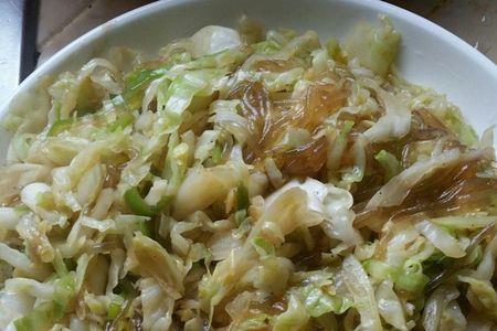 大头菜炒粉条的做法