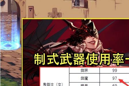 女气功选cp武器和制式武器差别