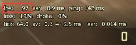 csgo缩小fps显示代码