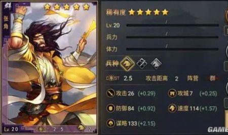 千里走单骑战法适合张角吗