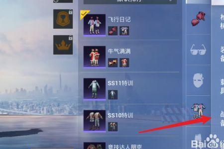 和平精英怎么单独买一件衣服