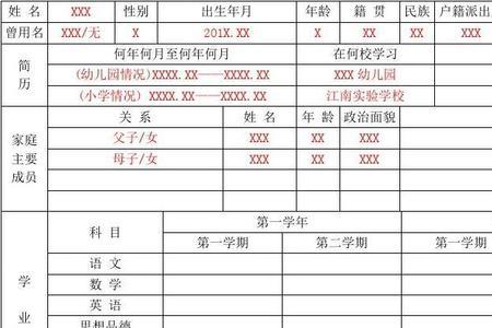 小学学籍登记照头发有什么要求