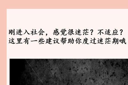 刚出社会有什么人生建议吗