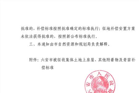 六安金安区退林还耕补偿