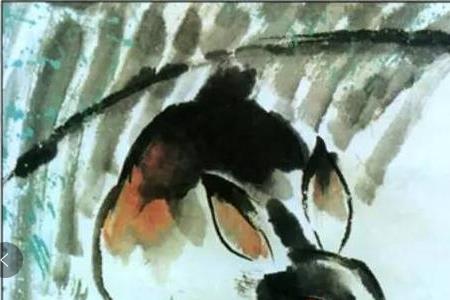 关于国画撕毛法