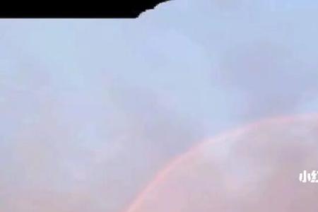 晚霞彩虹的句子
