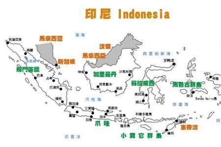 印尼新首都的地理位置