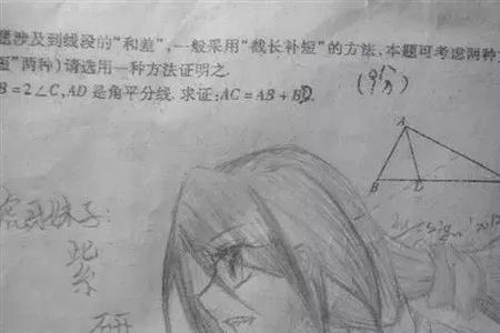 中考中，交白卷会补考吗