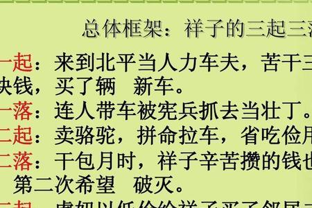 祥子对待车是怎样一种情感