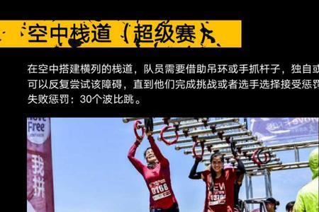 斯巴达挑战赛难度等级