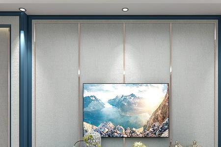 墙板电视背景卡条是固定墙面吗
