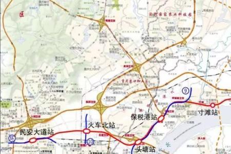 重庆地铁25号线详细站点