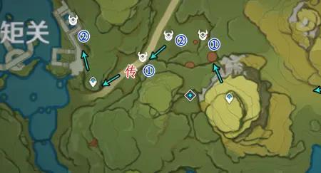 60级丘丘射手速刷路线