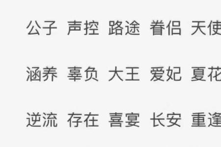 带有原字的网名