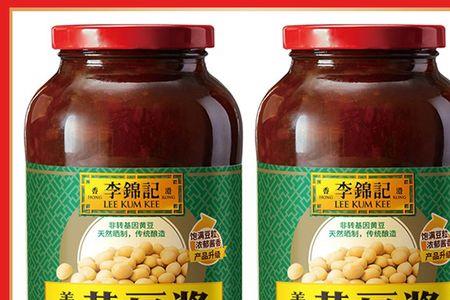 李锦记黄豆酱配料表