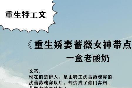 女主叫蓝蔷薇的小说