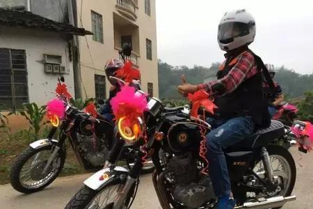 结婚骑摩托好吗