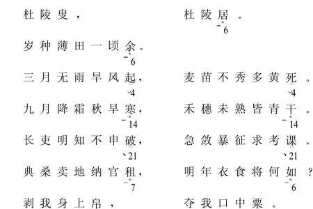古代诗歌的声韵要求
