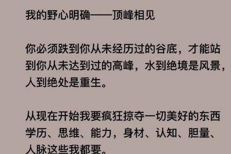 女生说顶峰相见代表什么意思