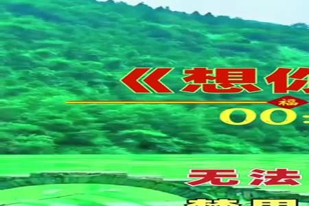 远方的你可在想我吗男声完整版