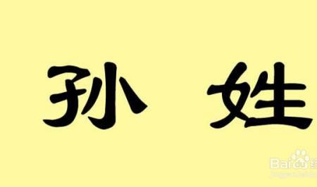 你姓什么我姓孙什么怎么回答