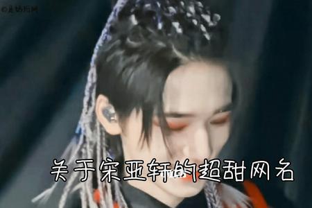 关于宋亚轩的诗