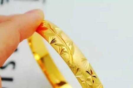 金手镯上的花纹怎么能弄掉