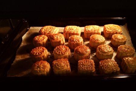 香葱莲蓉月饼做法教程