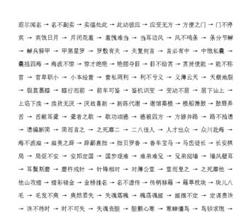 乐见其成接龙