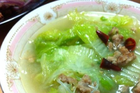 咸肉白菜粉丝煲的做法