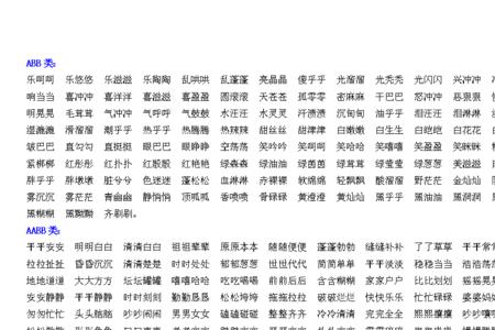 什么的舞蹈用叠词