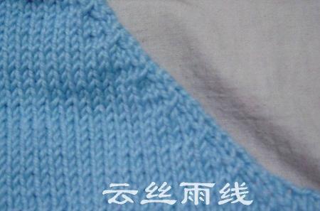 男士毛衣底边需要收针吗