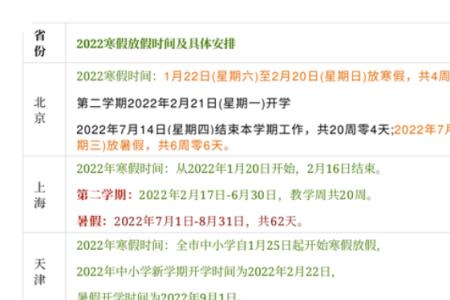 集宁2022中小学开学时间