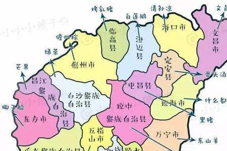 海南的行政区划