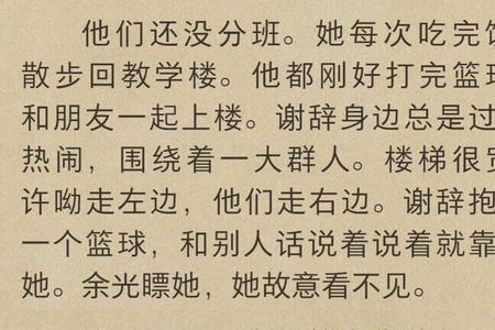 谢辞许呦第几章在一起