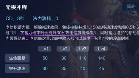 李信大招延迟击飞有多长时间