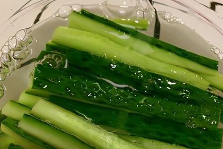 牛小黄瓜条怎么做才最好吃