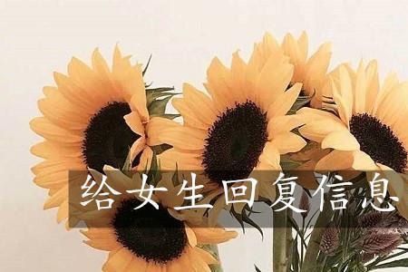 女生多久回信息正常