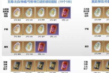 天刀手游五毒的琅纹搭配