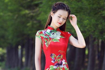 夸人穿旗袍漂亮