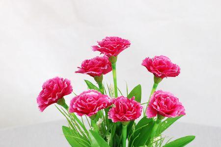 康乃馨小盆栽的钩法