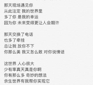 目及皆是你歌词表达什么意思