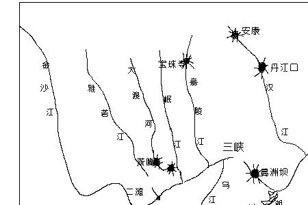 黄河长江主道最近的地方