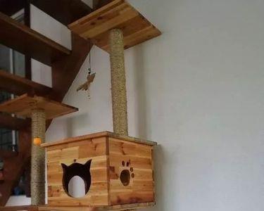 自制猫架最简单的方法