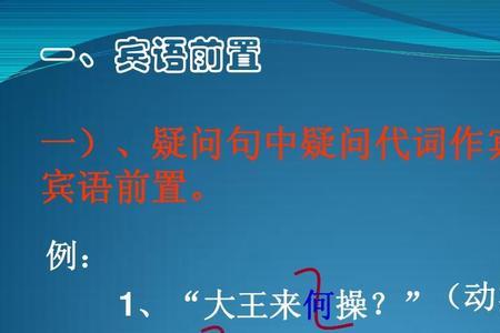 君将若之何是什么句式