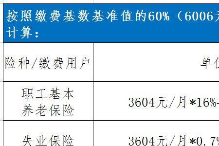 吉林省延吉市2022社保缴费标准