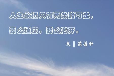 人生有两条人生路指的是哪两条