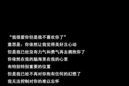 我已不再为谁而心动什么意思