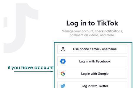 tiktok登录了就刷不了